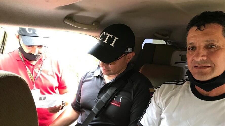 Alias ‘Lucas’ supuestamente manejaba los recursos ilícitos y asuntos contables de los hermanos Castaño. Foto: Fiscalía General de la Nación