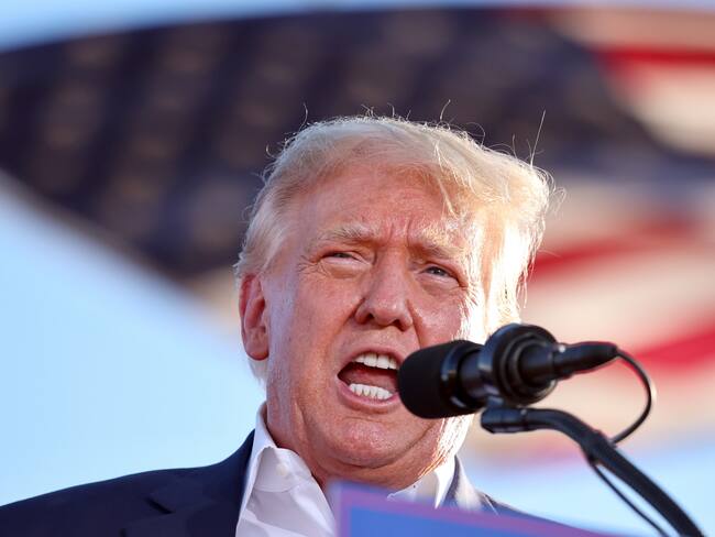 Donald Trump. (Photo by Mario Tama/Getty Images)