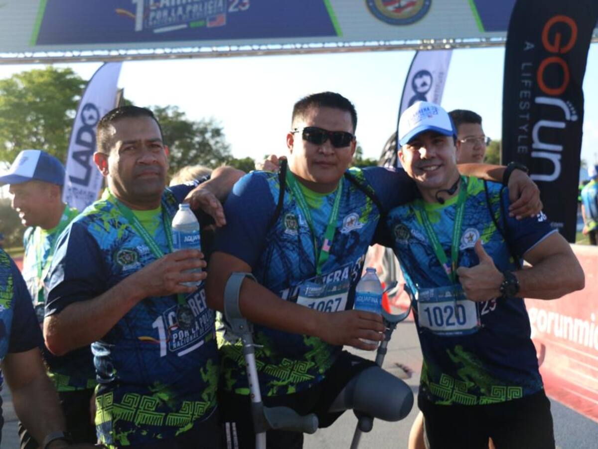 Así fue la primera Carrera Internacional por la Policía de Colombia en Miami, Florida