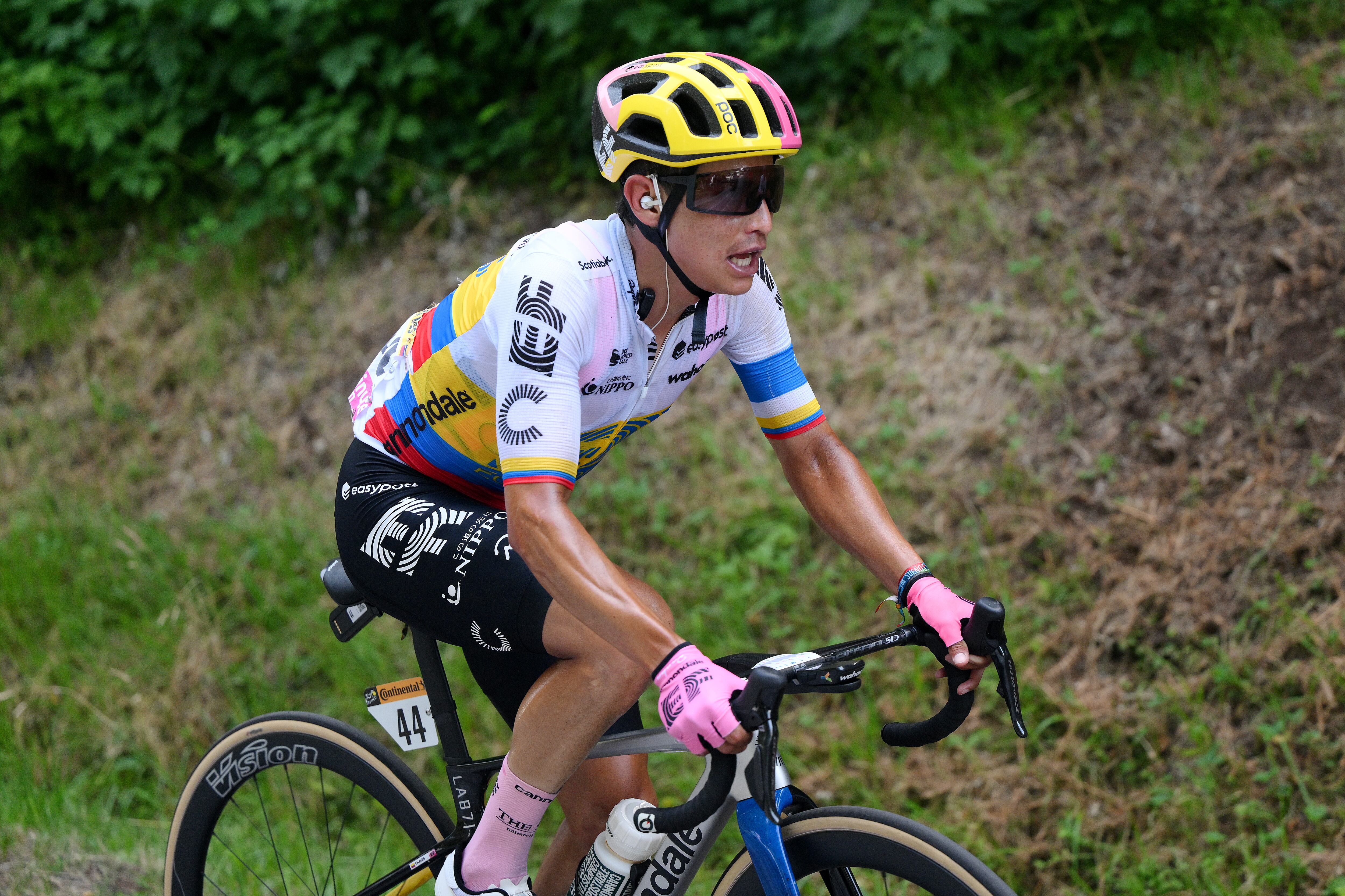 Esteban Chaves de Colombia y delTeam EF Education-EasyPost. (Photo by David Ramos/Getty Images)