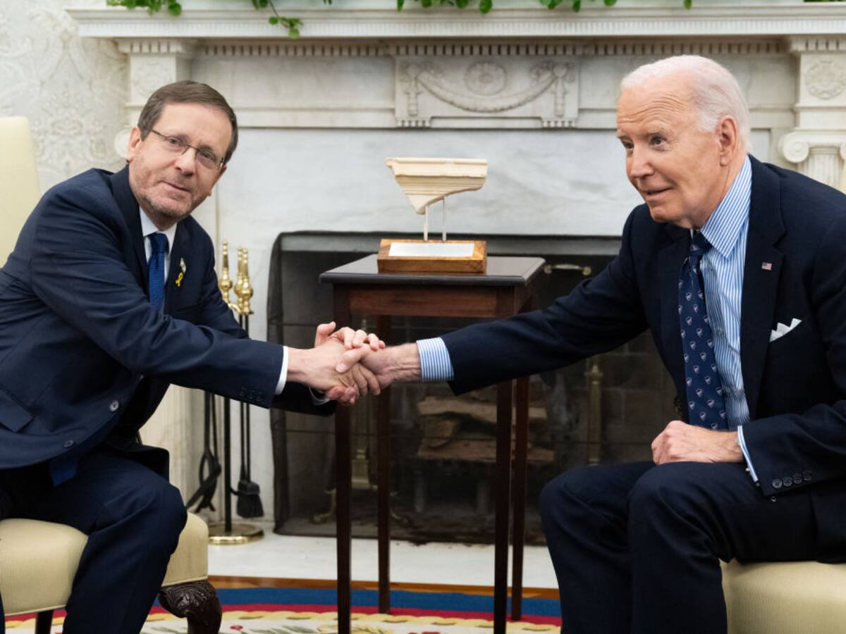 Joe Biden buscó ayuda de Isaac Herzog para lograr tregua en Gaza antes de Donald Trump