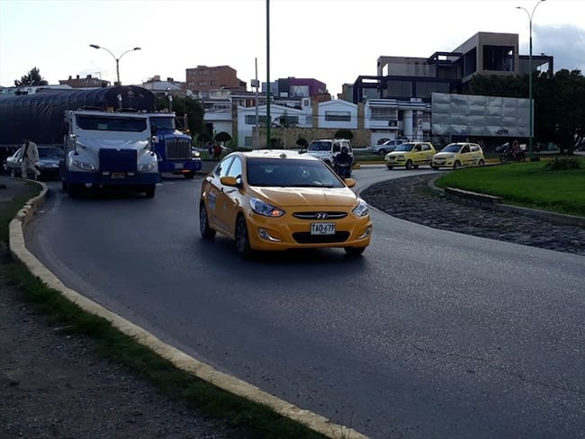 Desde hace un mes, regulación de tránsito en Tunja ha sido realizada por solo 18 agentes. Foto: La W