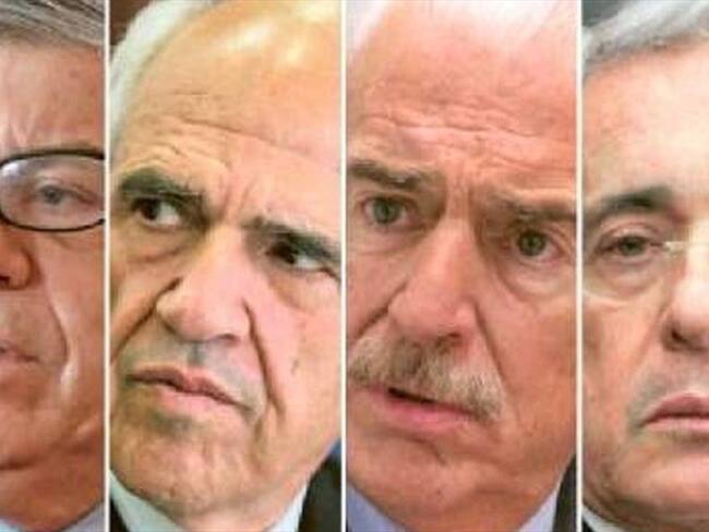 Expresidentes de Colombia. Foto: vía Twitter