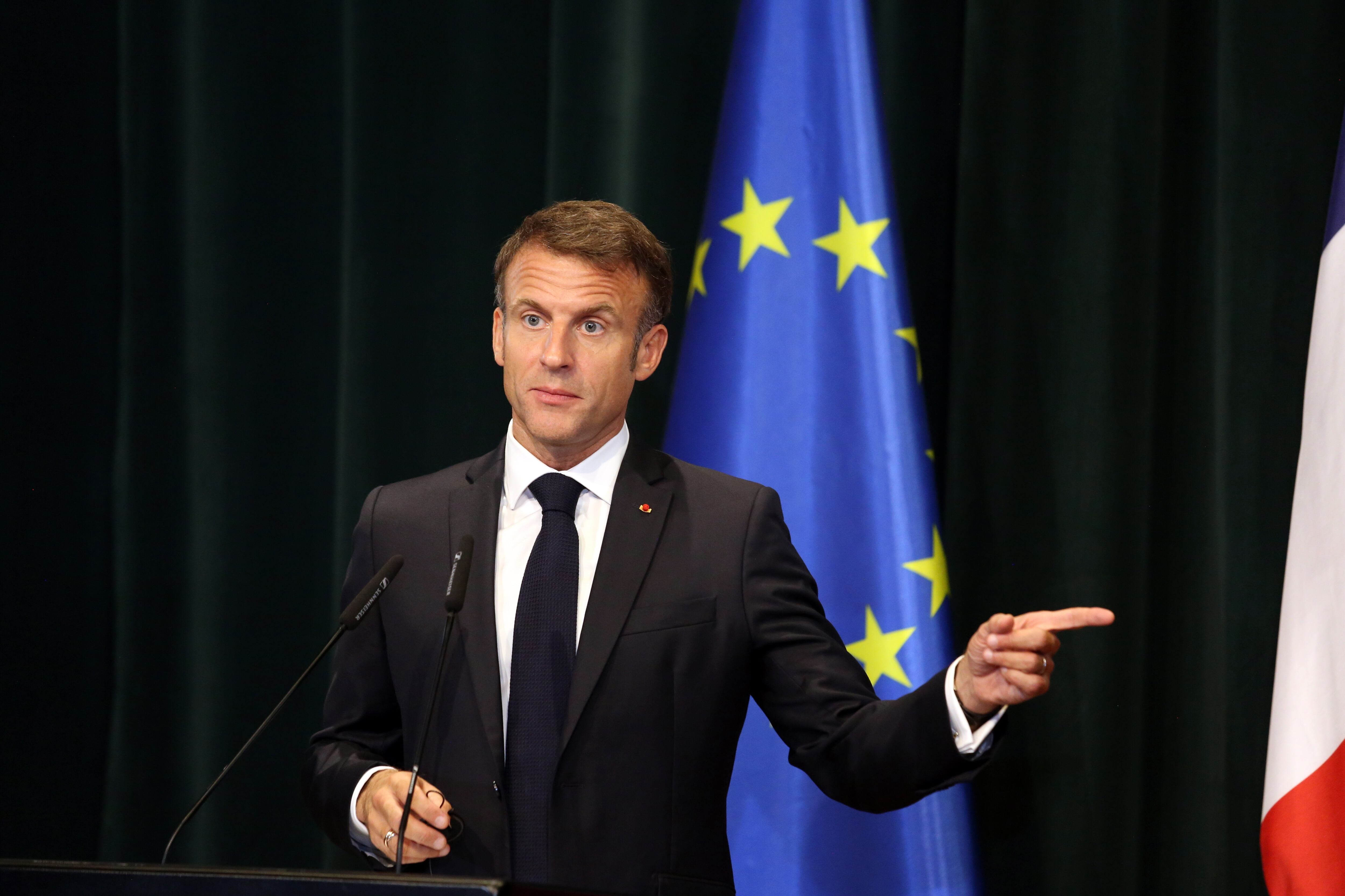 Emmanuel Macron. Foto: EFE.