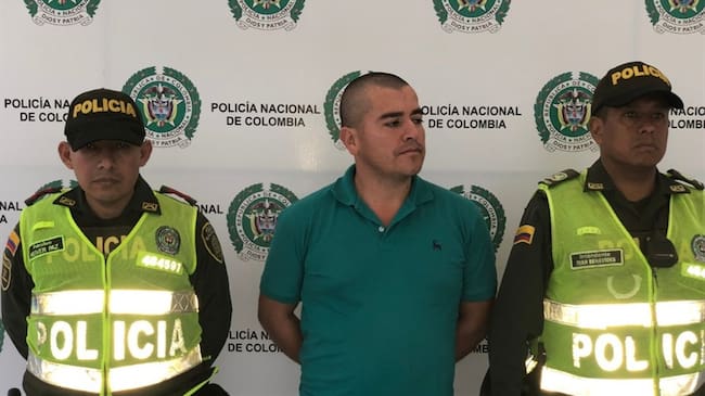 Capturas en Cauca de personas solicitadas por Interpol. Foto: Policía Nacional