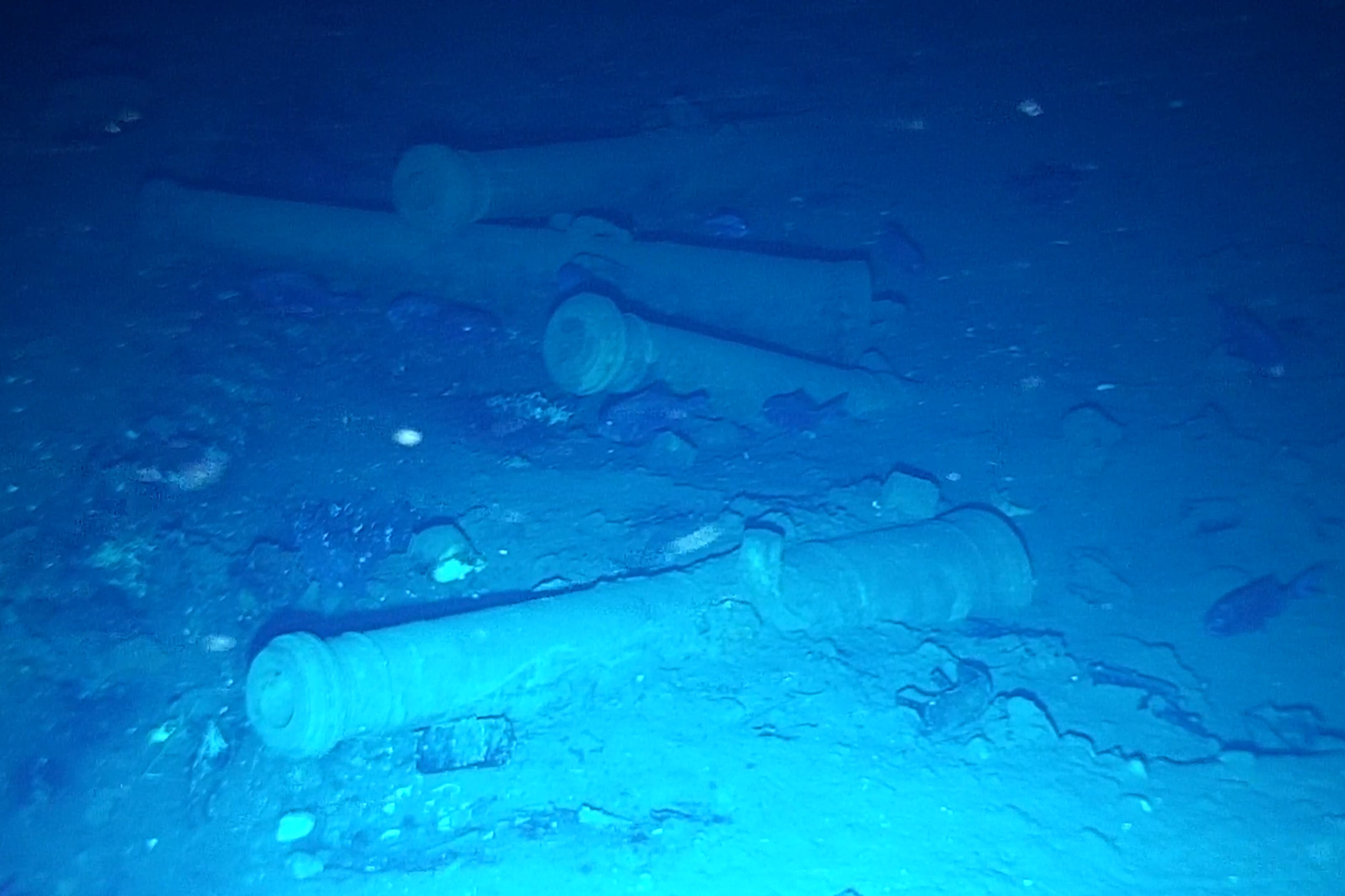 Galeón San José. Foto: EFE/ Armada de Colombia