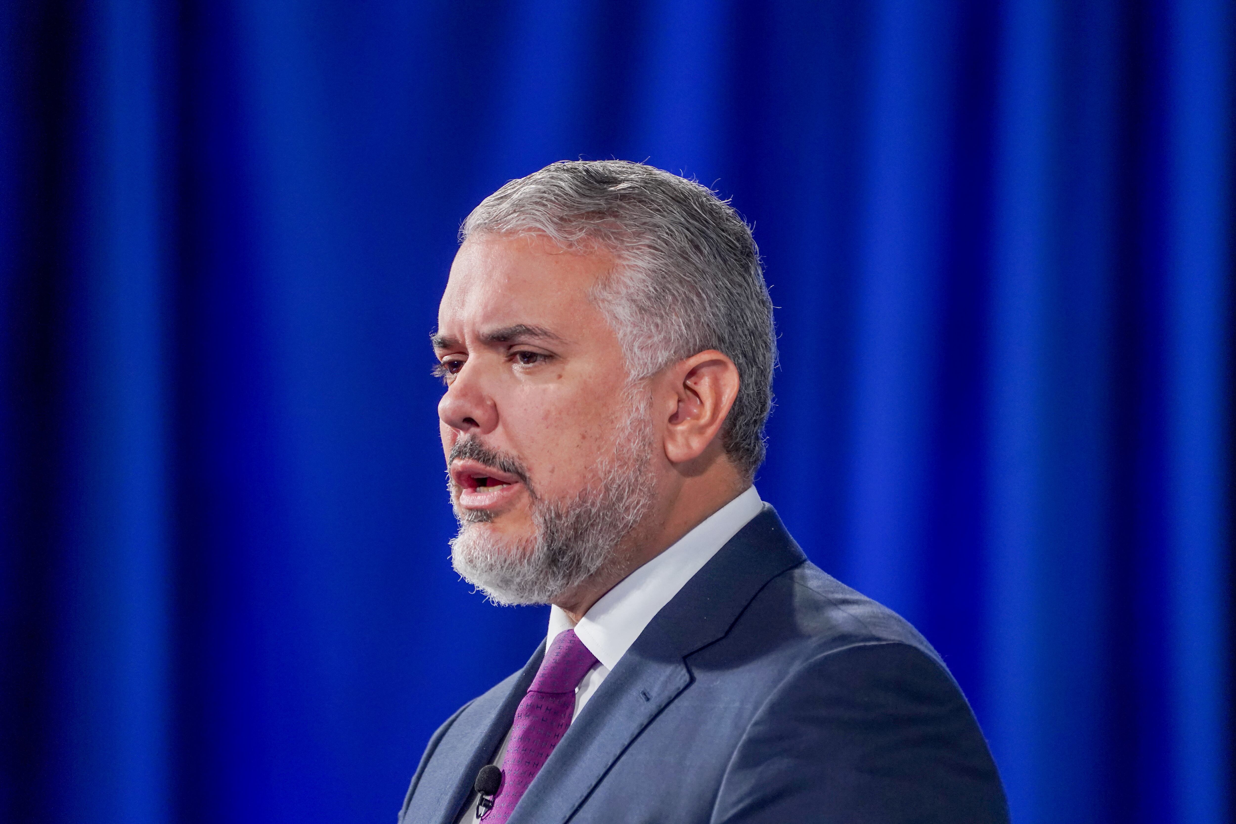 Iván Duque, expresidente de Colombia | (Photo by Leigh Vogel/Getty Images for Concordia Summit)