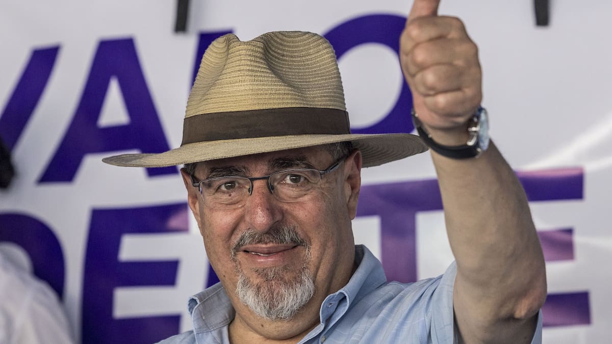 Candidato Arévalo lidera intención de voto en Guatemala con un 61 %, según encuesta