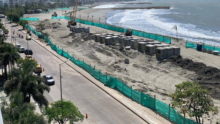 Dimar emitió concepto favorable para abrir playa de protección costera en Cartagena