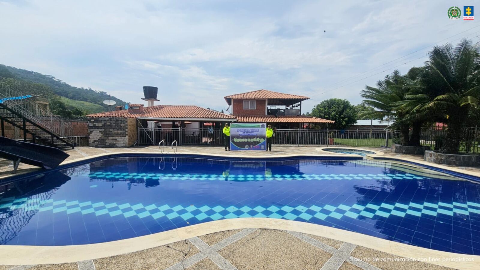 Extinción de dominio a 19 bienes en Norte de Santander por minería ilegal. / Foto: Fiscalía.