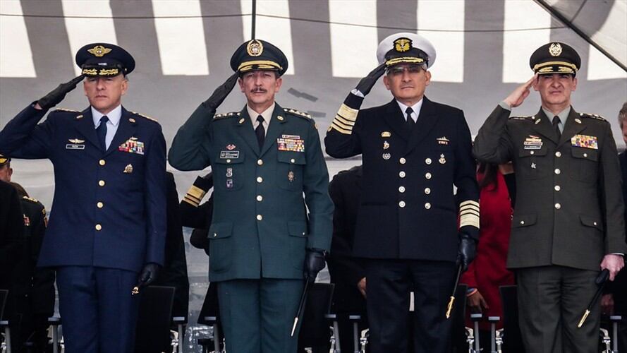 Próximos cambios en la cúpula militar. Foto: Colprensa