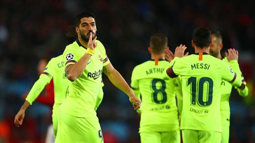 Manchester United vs Barcelona. Foto: Getty Images