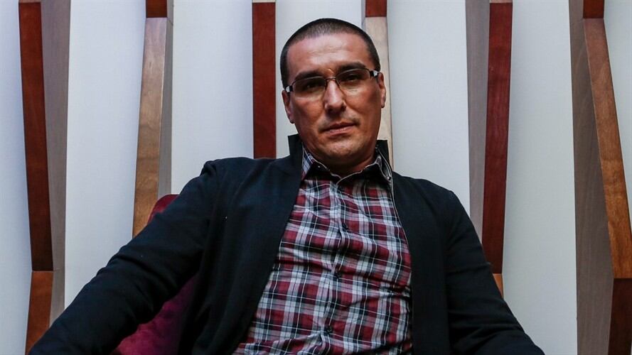 Caricaturista Julio Cesar González, Matador. Foto: Colprensa - Mauricio Alvarado