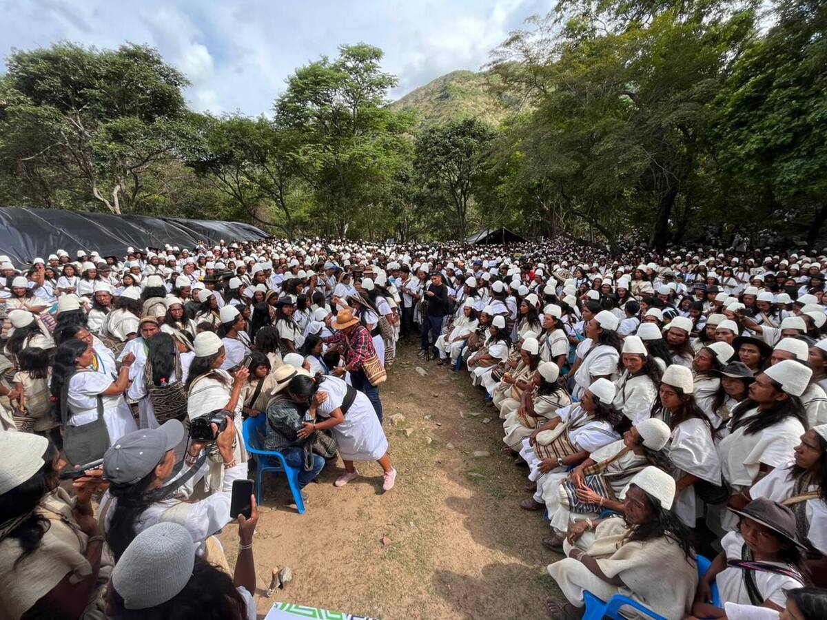 Algunos Mamos no están de acuerdo en la elección del cabildo gobernador arhuaco