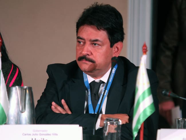 Carlos Julio González, exgobernador del Huila. Foto: Colprensa.