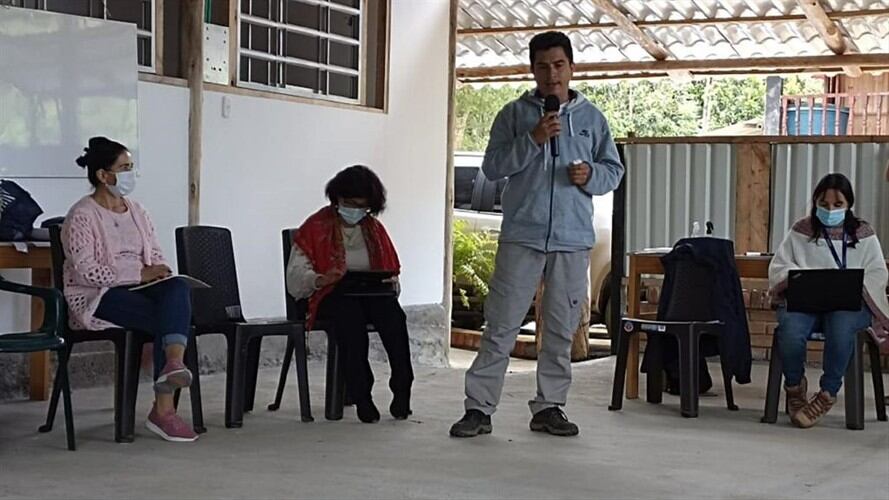 Desmovilizados de Farc pidieron perdón por crímenes cometidos en Huila. Foto: Cortesía: Equipo Desmovilizados Farc