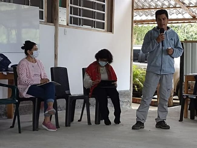 Desmovilizados de Farc pidieron perdón por crímenes cometidos en Huila. Foto: Cortesía: Equipo Desmovilizados Farc