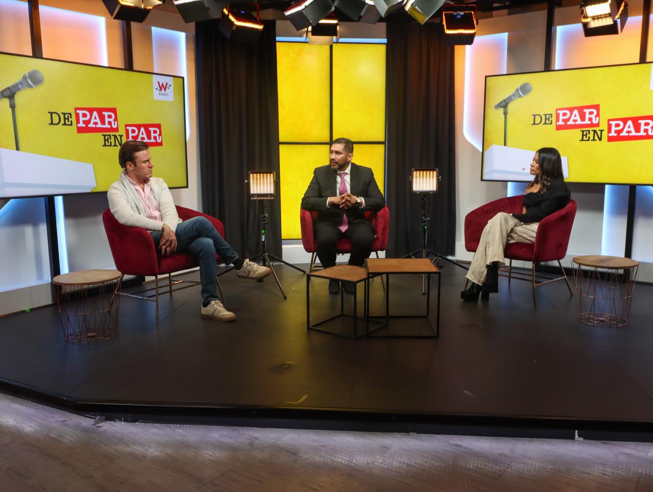 Gustavo Moreno, abogado de Sneyder Pinilla. Foto: W Radio.