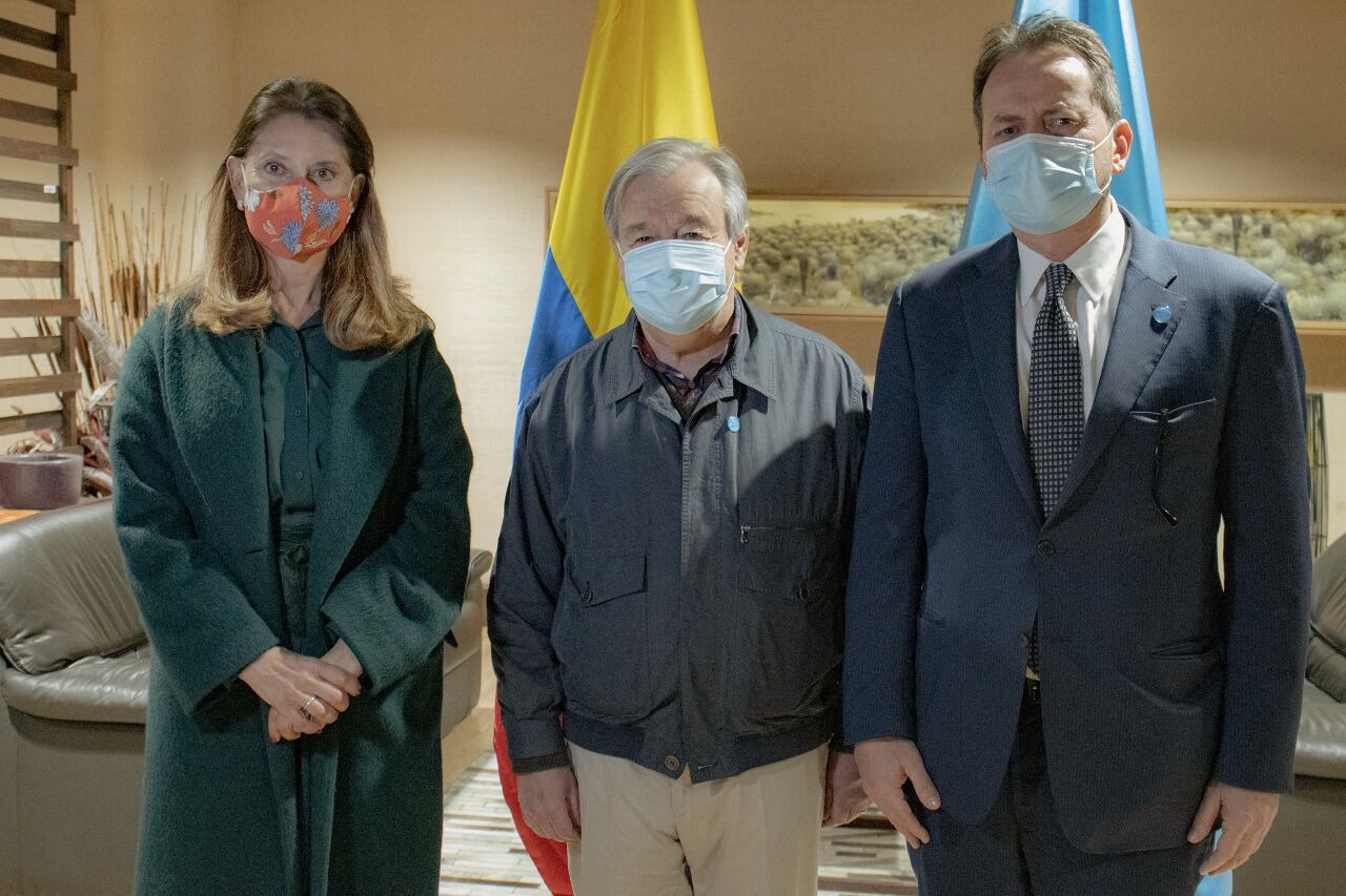 Presidente Duque y secretario general de la ONU, Antonio Guterres, inician agenda de trabajo en el Urabá Antioqueño