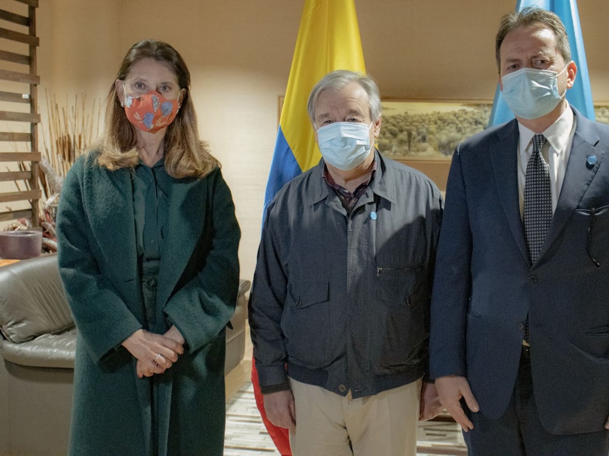 Duque y António Guterres inician agenda de trabajo en el Urabá Antioqueño