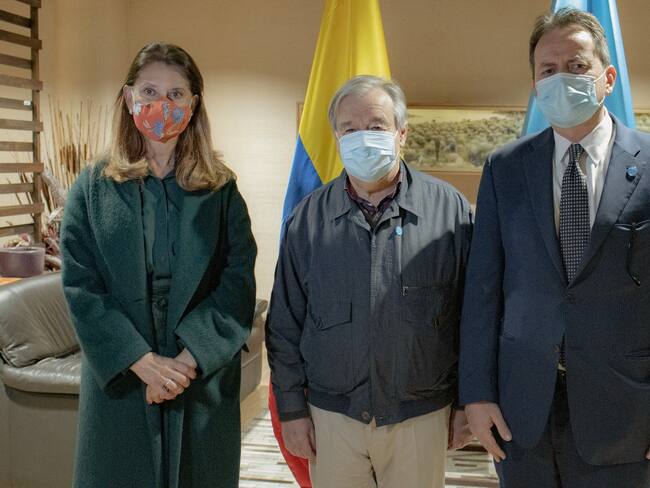 Presidente Duque y secretario general de la ONU, Antonio Guterres, inician agenda de trabajo en el Urabá Antioqueño