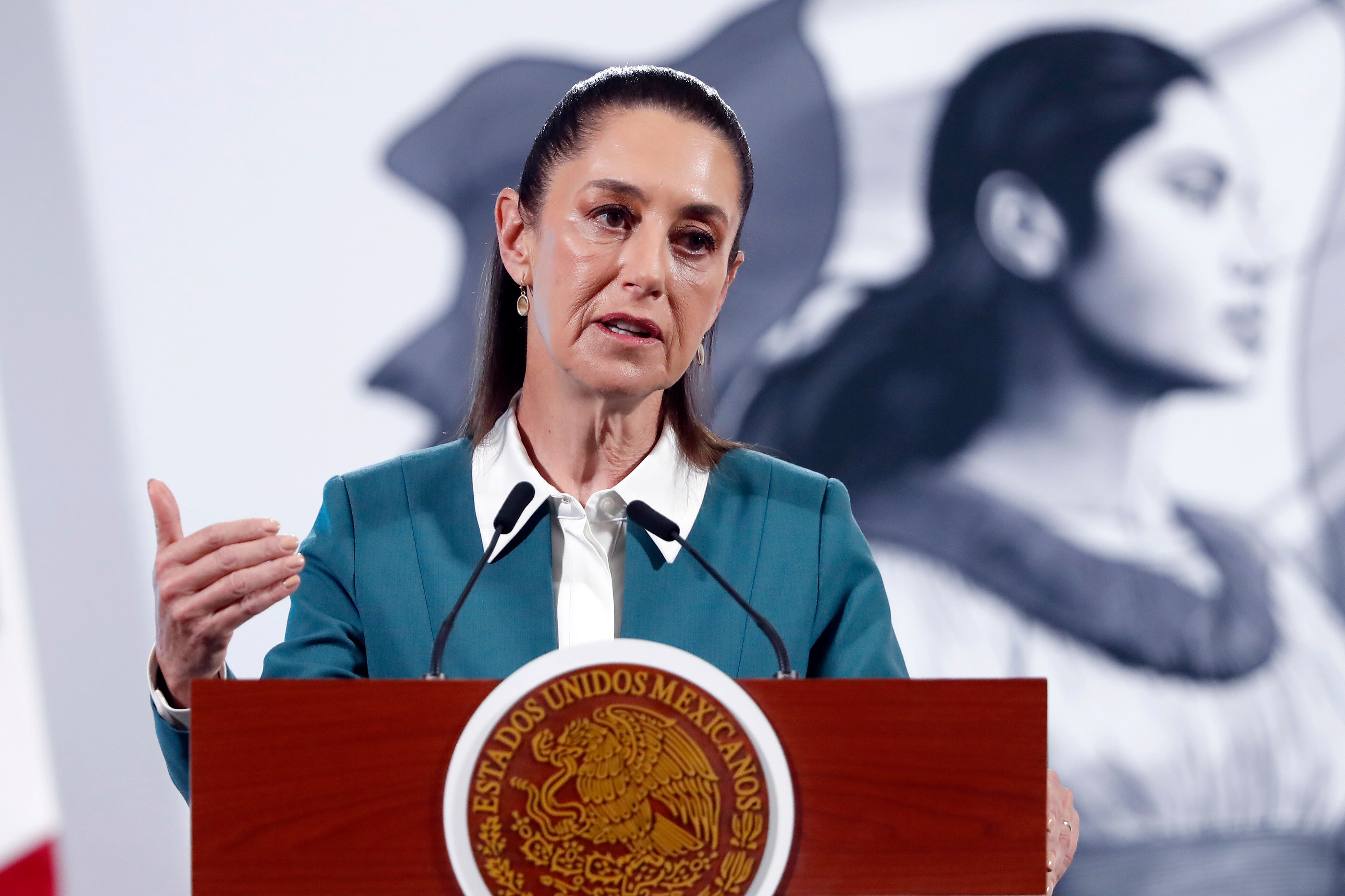 Presidenta de México, Claudia Sheinbaum. FOTO: EFE/ Mario Guzmán