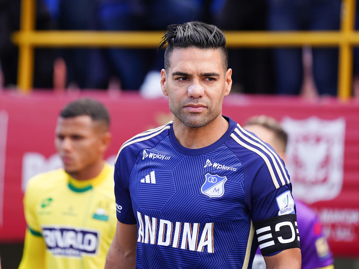 Radamel Falcao García no seguirá en Millonarios