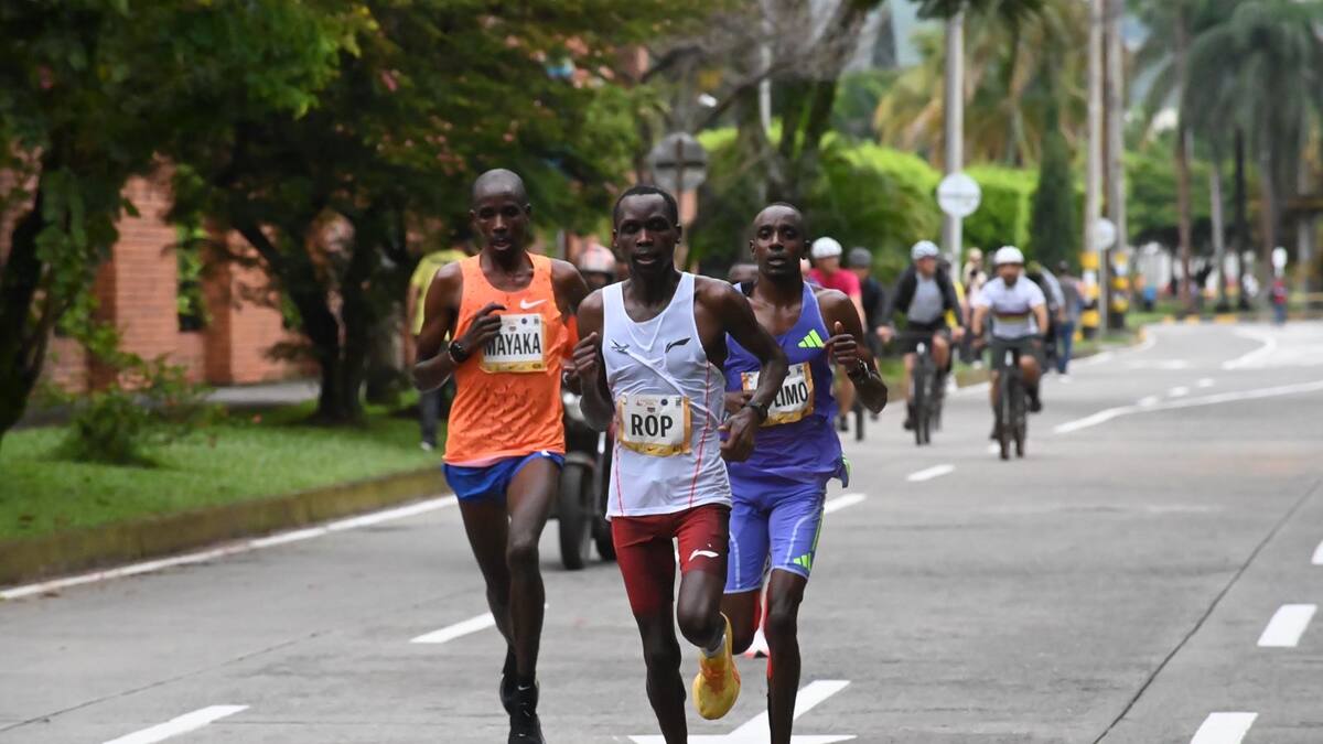 Dos kenianos se llevaron el triunfo en la Maratón de Cali
