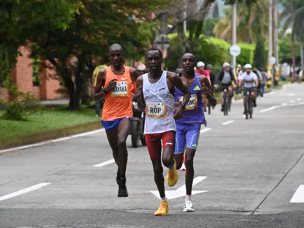 Dos kenianos se llevaron el triunfo en la Maratón de Cali