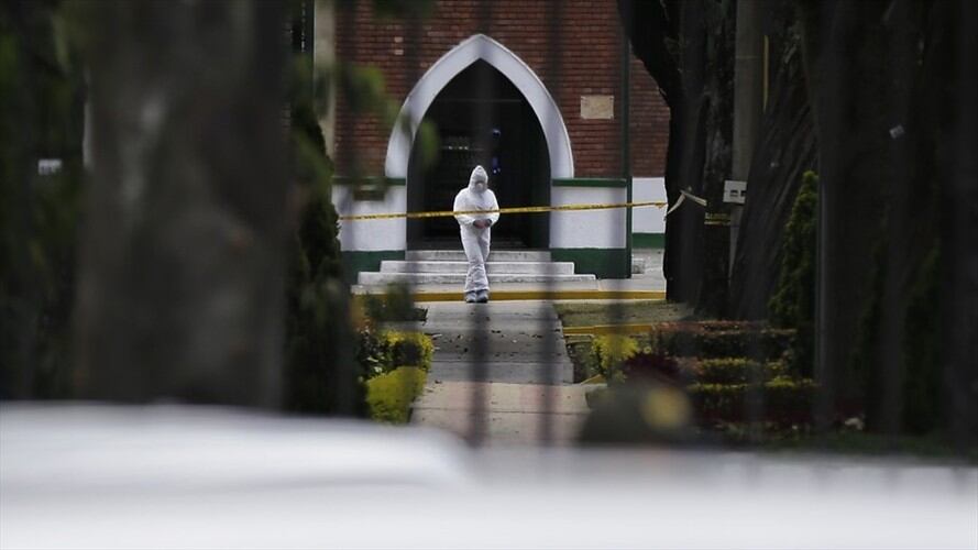 Atentado a la Escuela General Santander de la Policía. Foto: Colprensa