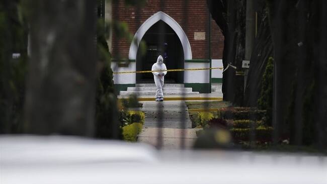 En la madrugada de este 18 de enero, se produjo la primera captura por el atentado a la Escuela General Santander de la Policía. Foto: Colprensa