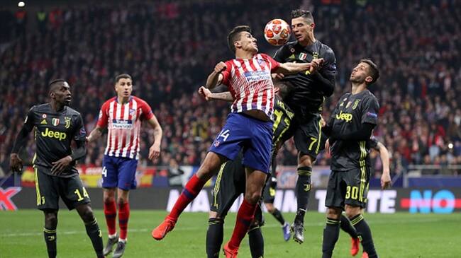 Atlético de Madrid gana 2-0 a Juventus y se pone en ventaja para la vuelta. Foto: Getty Images
