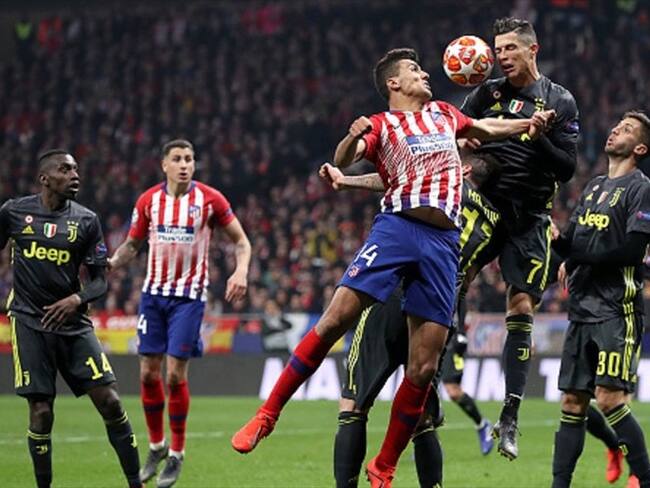 Atlético de Madrid gana 2-0 a Juventus y se pone en ventaja para la vuelta. Foto: Getty Images