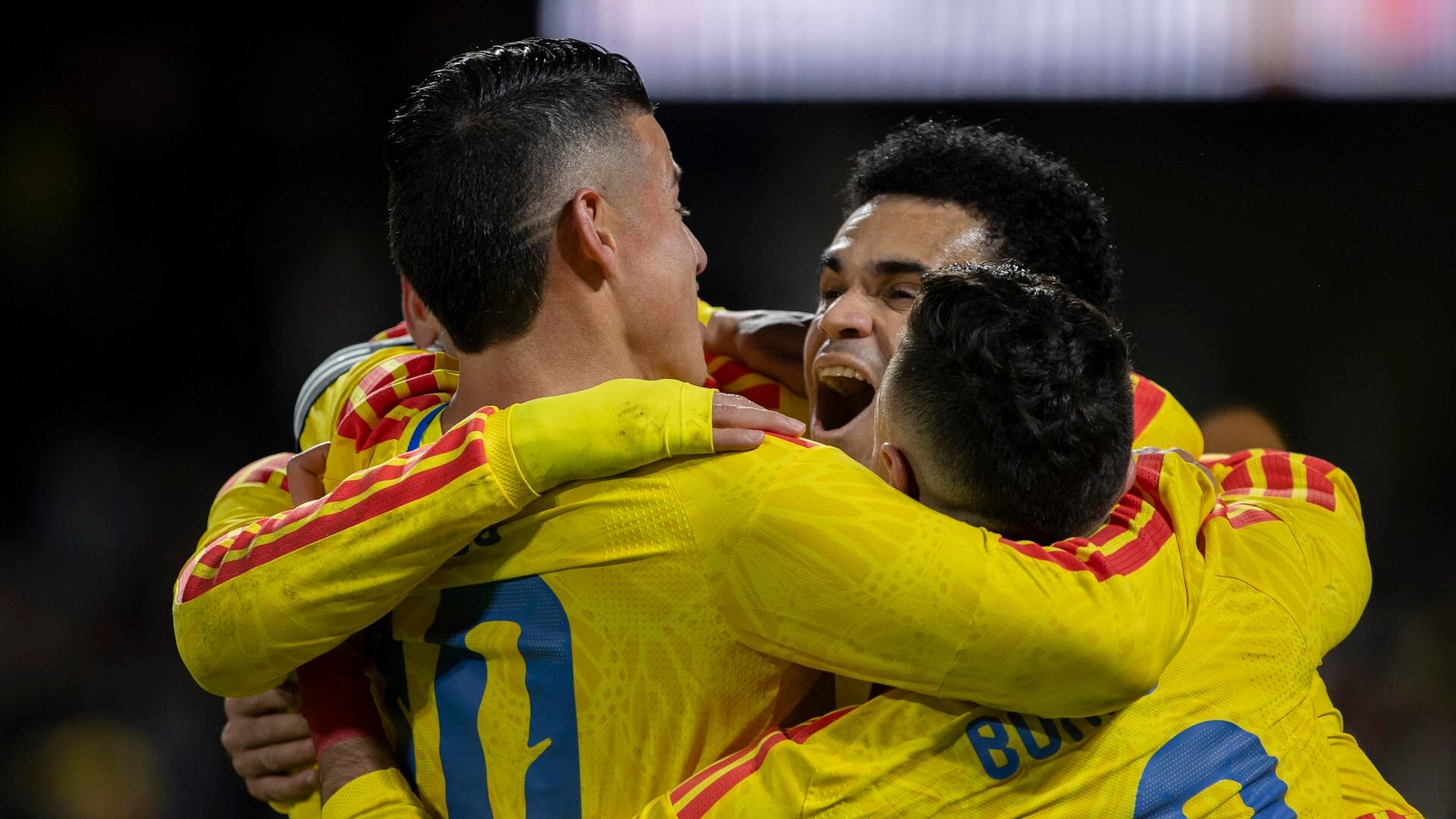 Colombia goleó 3-0 a Australia en el último amistoso del 2025 preparativo al Mundial . EFE/ Angel Colmenares