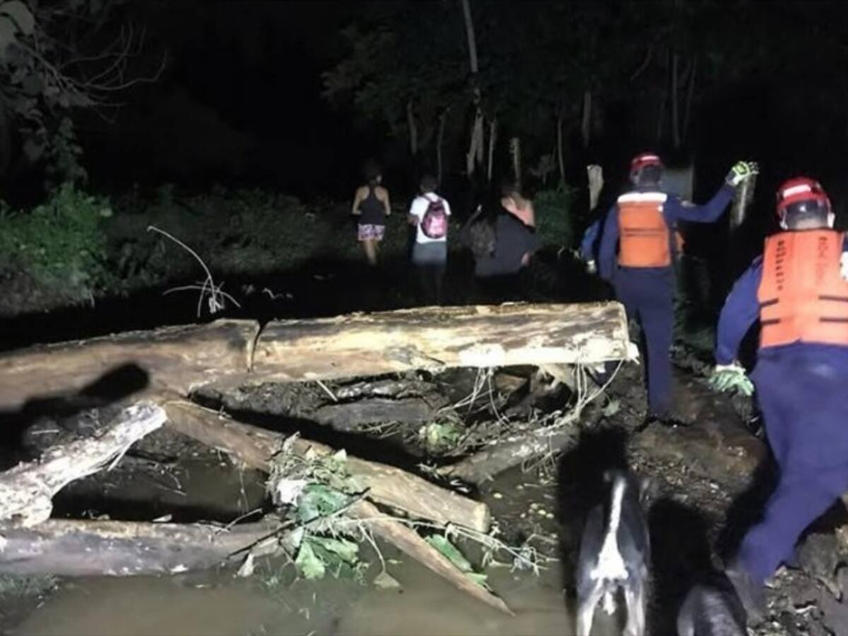 Lluvias causan emergencia en zona rural de Santa Marta