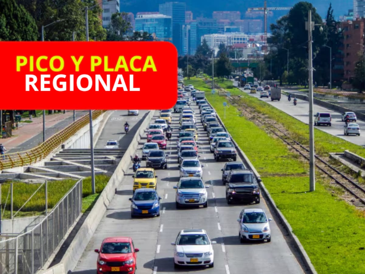 ¿De cuánto es la multa por incumplir el pico y placa regional? Esto pagaría este 5 de abril de 2026