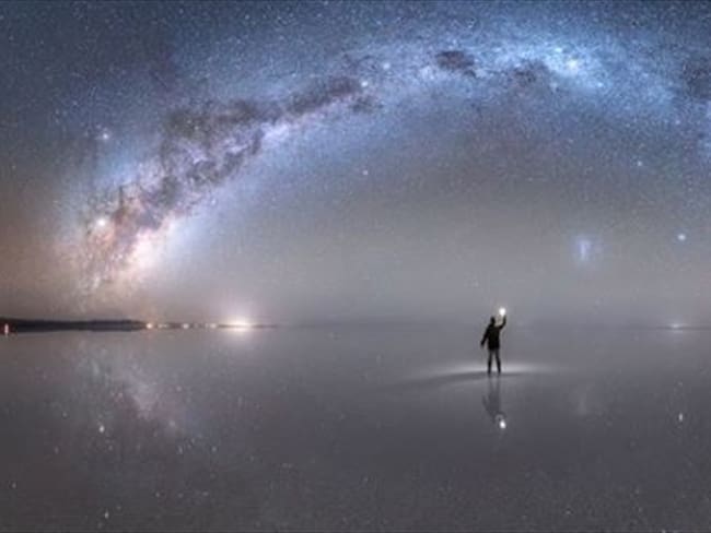 Imagen de la Vía Láctea captada por fotógrafo peruano fue distinguida por la NASA