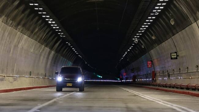 Túnel de la Línea. Foto: Colprensa - Sergio Acero