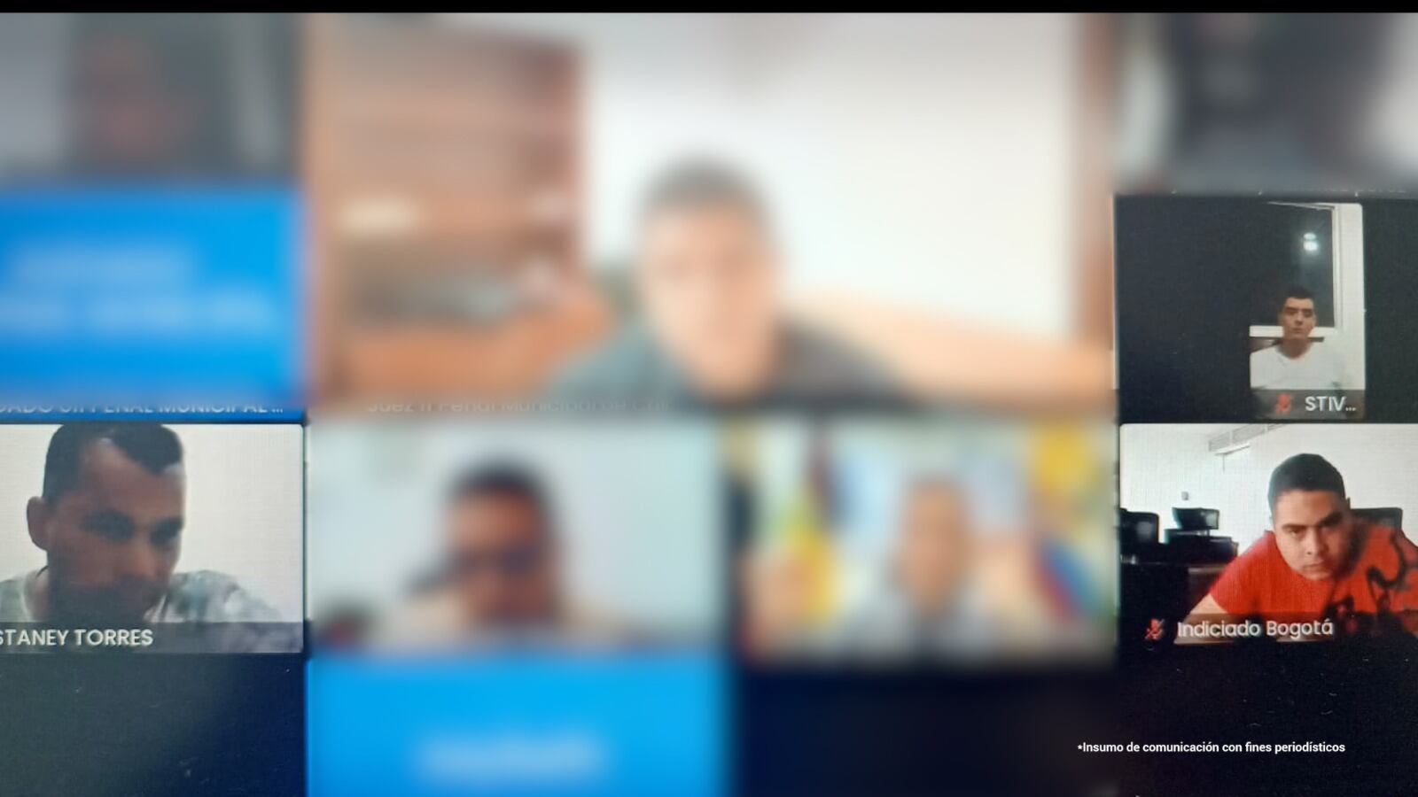 La Fiscalía les imputó los delitos de hurto calificado y agravado, prevaricato por omisión y falsedad ideológica en documento público. Foto: Fiscalía.