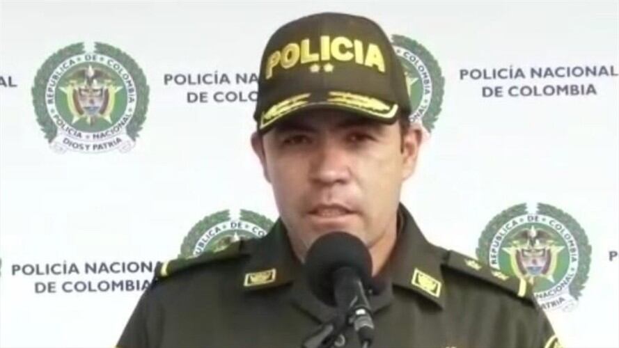 General Juan Carlos Rodríguez Acosta, excomandante de la Policía en la capital del Valle del Cauca. Foto: Policía