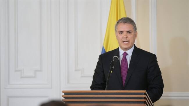 El mandatario hizo un llamado a la Corte Suprema para que estos crímenes no queden en la impunidad. . Foto: Colprensa