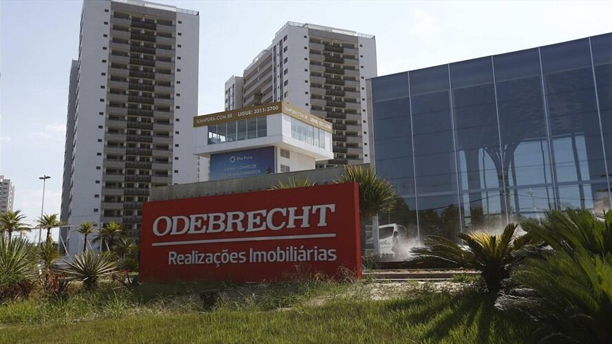 Empresa Odebrecht pagó sobornos para conseguir licitaciones. Foto: Agencia EFE/Marcelo Sayão