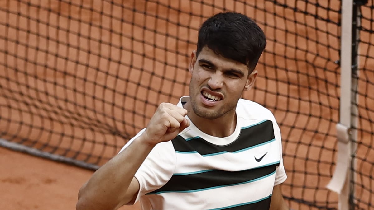 Alcaraz derrotó a Shelton y avanzó a cuartos de Roland Garros