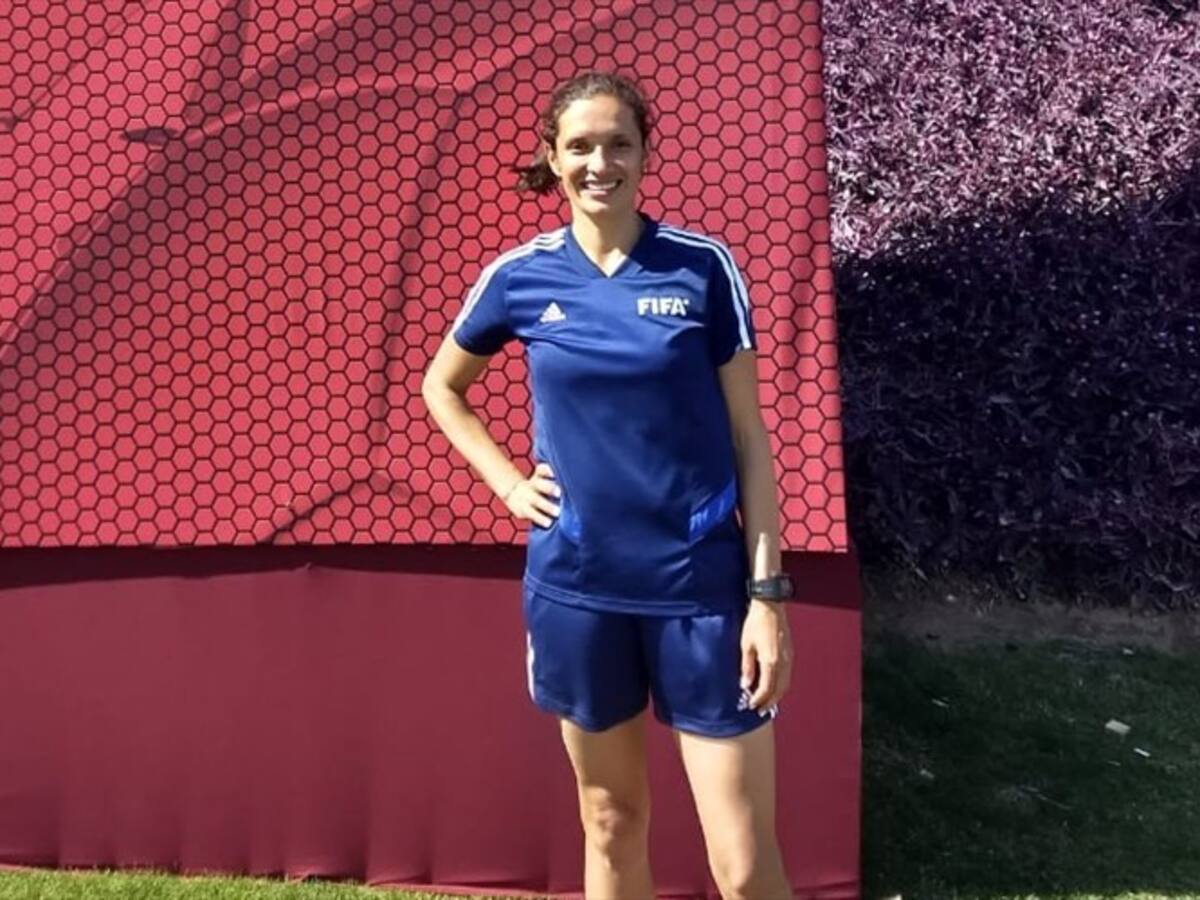 Mary Cristina Blanco Bolívar, arbitra asistente internacional de fútbol, es #UnaMujerW