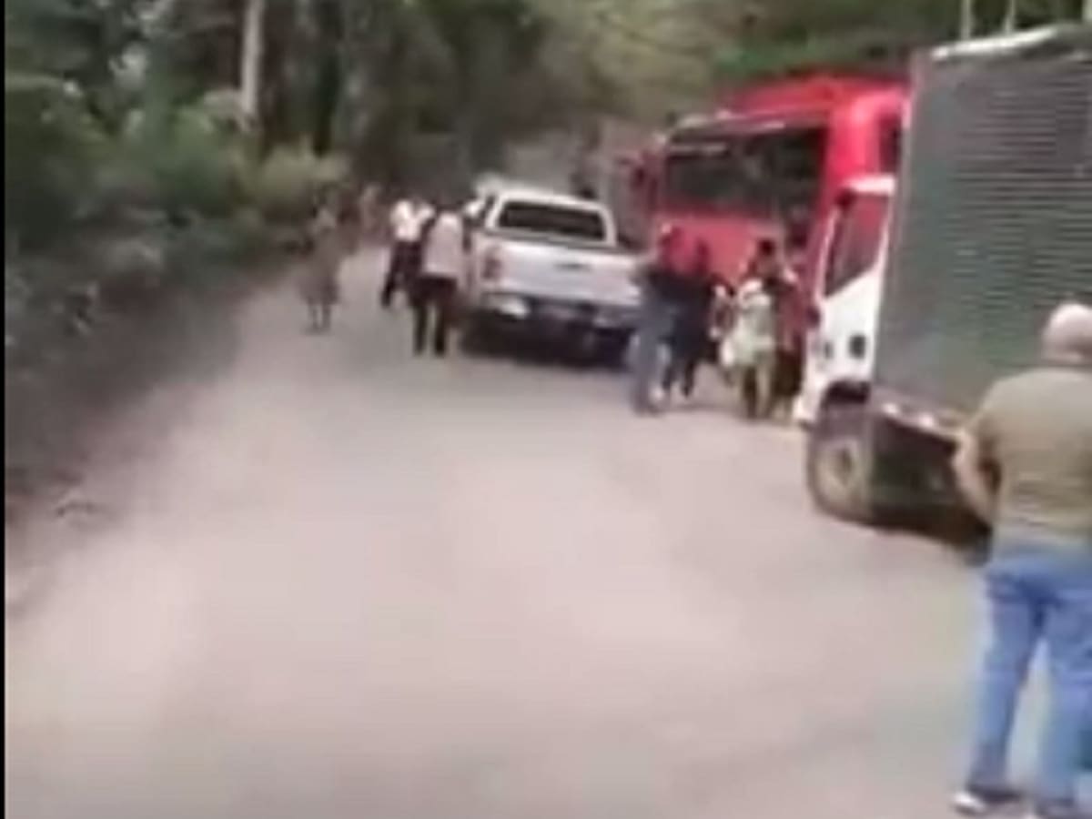 Población civil en medio del fuego cruzado por enfrentamientos en la vía Cúcuta-Tibú