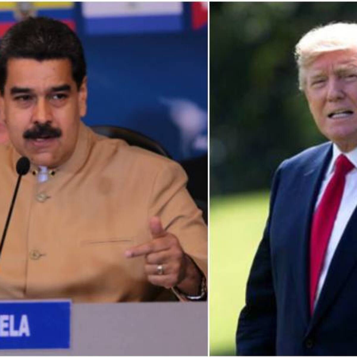 Maduro acusó al Gobierno de Donald Trump de financiar una “conspiración” contra Venezuela