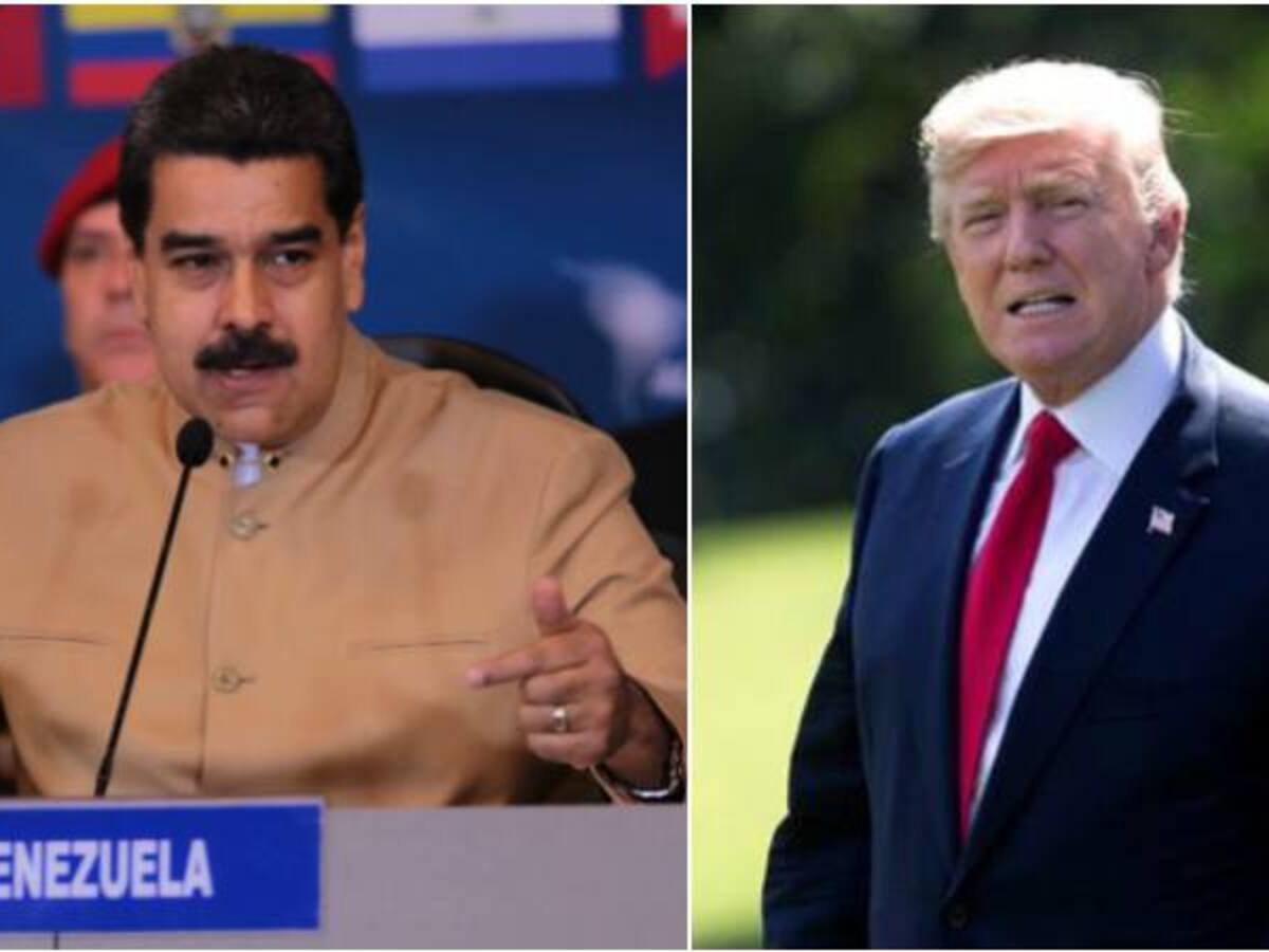 Maduro acusó al Gobierno de Donald Trump de financiar una “conspiración” contra Venezuela