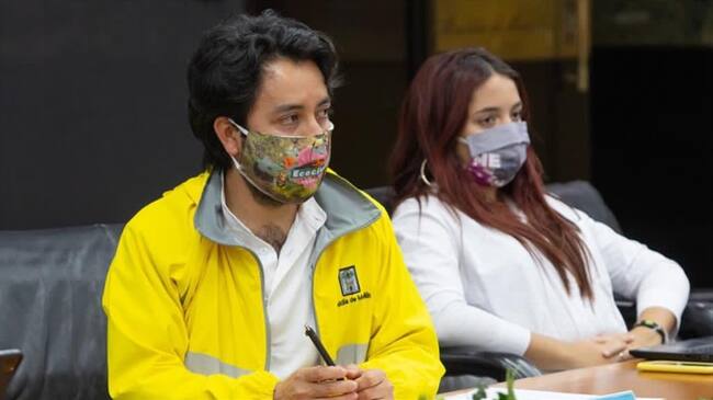 Renunció Carlos Cadena Gaitán, secretario de Movilidad de Medellín. Foto: Twitter @estebanrestre Secretario de Gobierno de Medellín