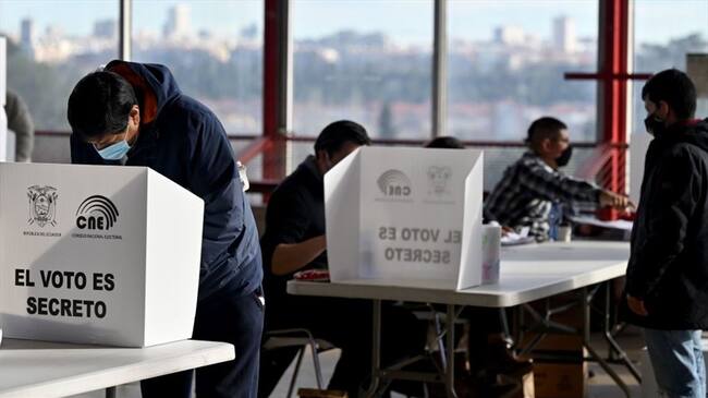 Este domingo los ecuatorianos elegirán a su presidente. . Foto: Getty Images