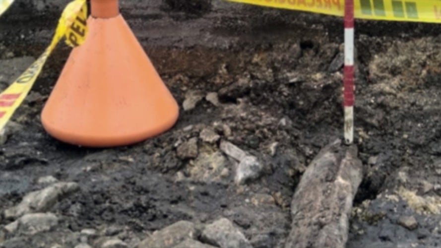 Fueron hallados vestigios de lo que podría ser una antigua red ferroviaria. Foto: Proporcionada por José Luis Rodríguez